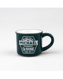 TASSE EXPRESSO personnalisée prénom MICHAËL