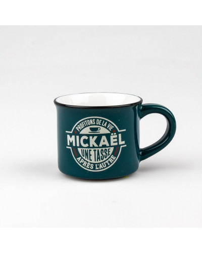 TASSE EXPRESSO personnalisée prénom MICKAEL