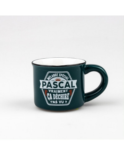 TASSE EXPRESSO personnalisée prénom PASCAL