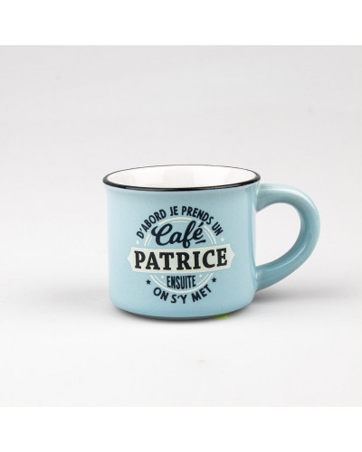 TASSE EXPRESSO personnalisée prénom PATRICE