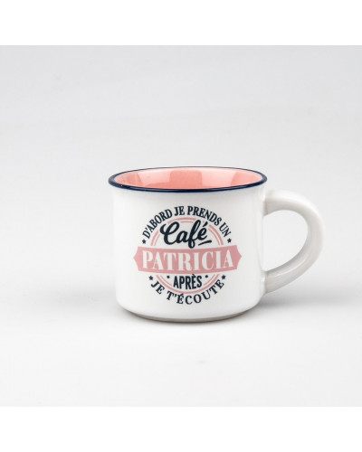 TASSE EXPRESSO personnalisée prénom PATRICIA