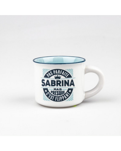 TASSE EXPRESSO personnalisée prénom SABRINA