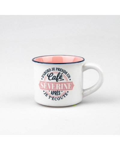 TASSE EXPRESSO personnalisée prénom SEVERINE