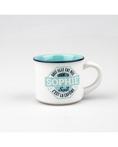 TASSE EXPRESSO personnalisée prénom SOPHIE
