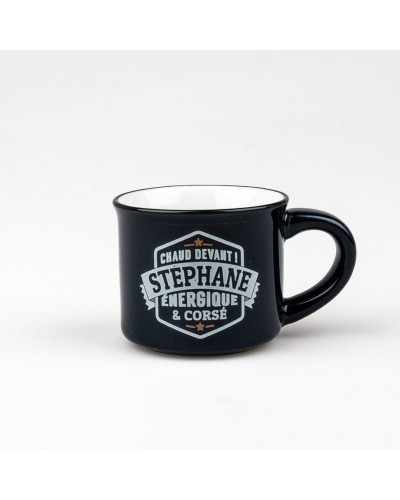 TASSE EXPRESSO personnalisée prénom STEPHANE