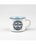 TASSE EXPRESSO personnalisée prénom STEPHANIE