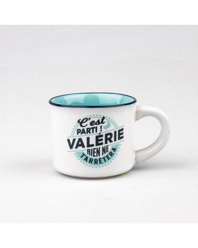 TASSE EXPRESSO personnalisée prénom VALERIE