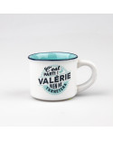 TASSE EXPRESSO personnalisée prénom VALERIE