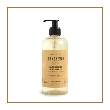 SAVON DE MARSEILLE LIQUIDE VIERGE 500ML Fer a Cheval