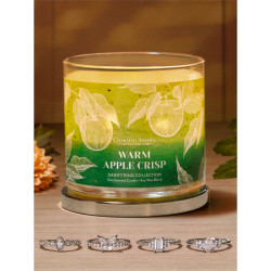 Bougie parfumée WARM APPLE CRISP-Charmed Aroma