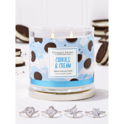 Bougie parfumée COOKIES & CREAM-Charmed Aroma