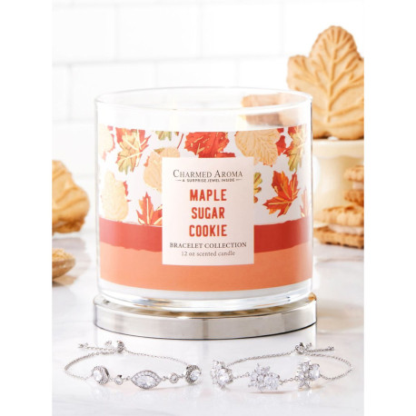 Bougie parfumée MAPLE SUGAR COOKIE-Charmed Aroma