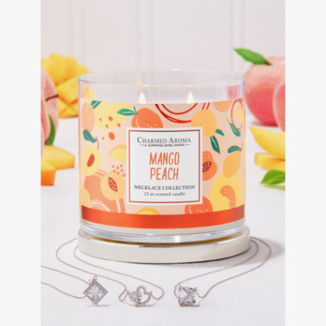 Bougie parfumée MANGO PEACH-Charmed Aroma
