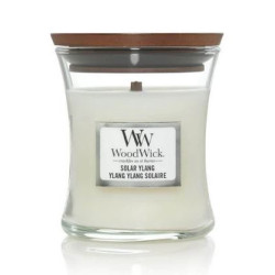 Bougie parfumée petite jarre Woodwick SOLAR YLANG