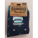 Chaussettes personnalisées SOEUR- Fibre de bambou