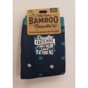 Chaussettes personnalisées FABIENNE- Fibre de bambou