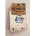 Chaussettes personnalisées LAURA- Fibre de bambou