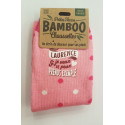 Chaussettes personnalisées LAURENCE- Fibre de bambou