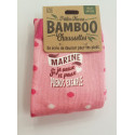 Chaussettes personnalisées MARINE- Fibre de bambou
