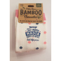 Chaussettes personnalisées NADIA- Fibre de bambou