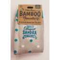 Chaussettes personnalisées SANDRA- Fibre de bambou