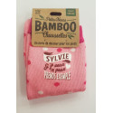 Chaussettes personnalisées SYLVIE- Fibre de bambou