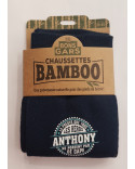 Chaussettes personnalisées ANTHONY- Fibre de bambou