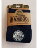 Chaussettes personnalisées JULIEN - Fibre de bambou