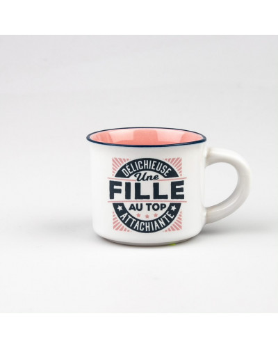 TASSE EXPRESSO personnalisée FILLE AU TOP