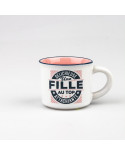 TASSE EXPRESSO personnalisée FILLE AU TOP