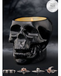 Bougie parfumée MIDNIGHT TEAKWOOD SKULL-Charmed Aroma