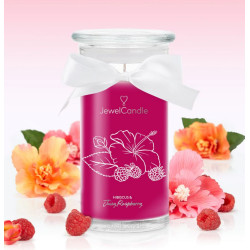 Bougie parfumée HIBISCUS AND JUICY RASPBERRY - Jewel Candle
