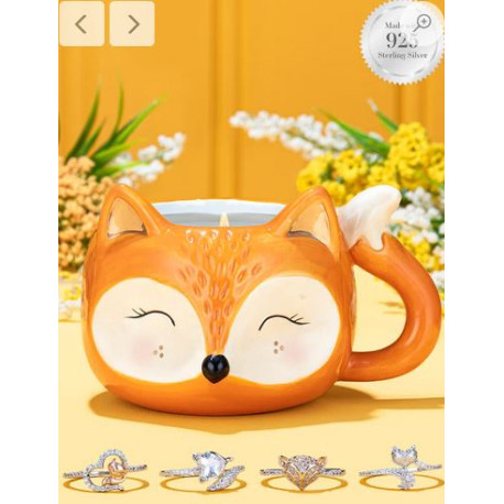 Bougie parfumée MUG RENARD-Charmed Aroma