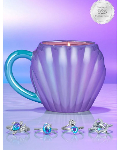 SEASHELL MUG-Charmed Aroma