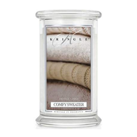 COMFY SWEATER grande jarre Kringle Candle