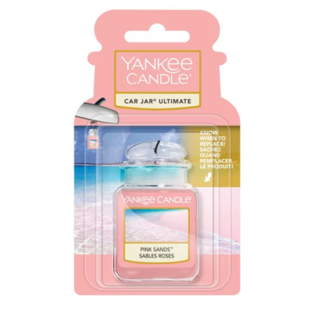 Parfulm voiture Car Jar Yankee Candle SABLES ROSES