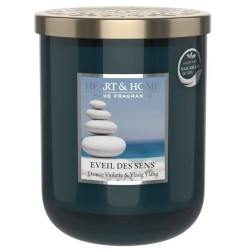 Bougie parfumée EVEIL DES SENS Heart and Home