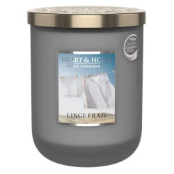 Bougie parfumée LINGE FRAIS Heart and Home