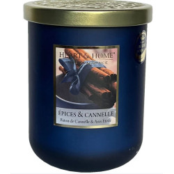 BOUGIE PARFUMEE EPICES ET CANELLE HEART AND HOME