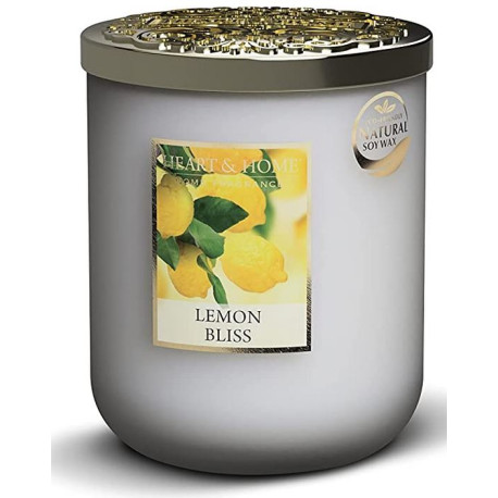 Bougie parfumée CITRON D'AMALFI Heart and Home