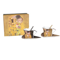 ENSEMBLE de 2 TASSES KLIMT