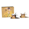ENSEMBLE 2 TASSES KLIMT