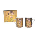 COFFRET de 2 MUGS " LE BAISER " KLIMT
