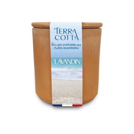 Bougie parfumée TERRACOTTA LAVANDIN Odyssée des Sens