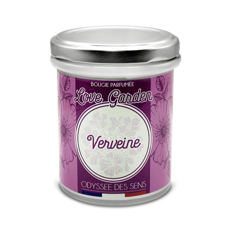 Bougie parfumée LOVEGARDEN VERVEINE Odyssée des Sens