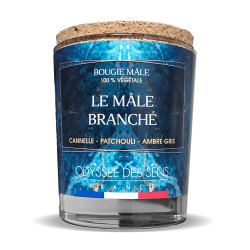 Bougie parfumée LE MALE BRANCHE Odyssée des Sens