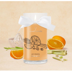 Bougie parfumée JUICY ORANGE & LEMONGRASS-Jewel Candle