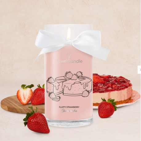 FLUFFY STRAWBERRY & CHEESECAKE