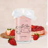 Bougie parfumée FLUFFY STRAWBERRY & CHEESECAKE-Jewel Candle