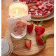FLUFFY STRAWBERRY & CHEESECAKE-Jewel Candle